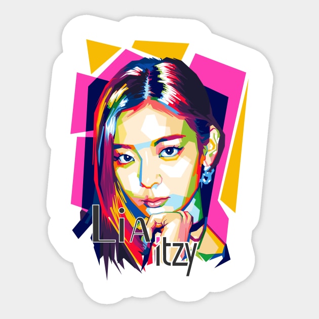 Lia Itzy Sticker by ZeekayID